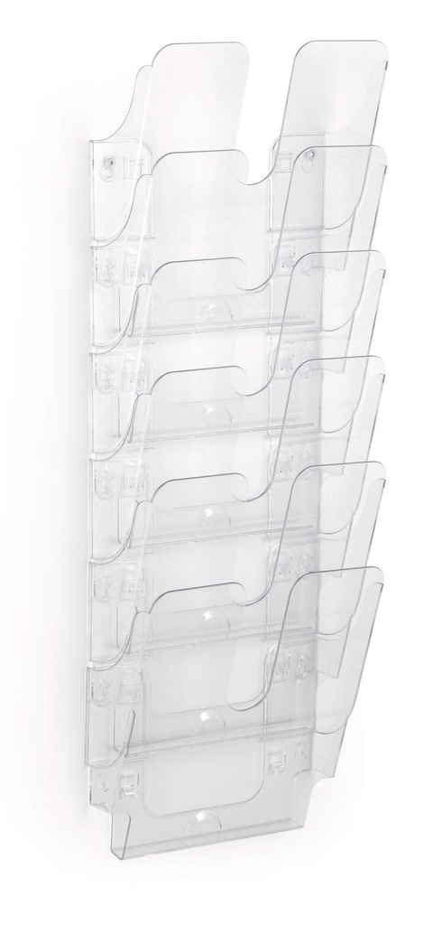 Folderhouder wand Durable Flexiplus 6 A4 staand 1-vaks (6)