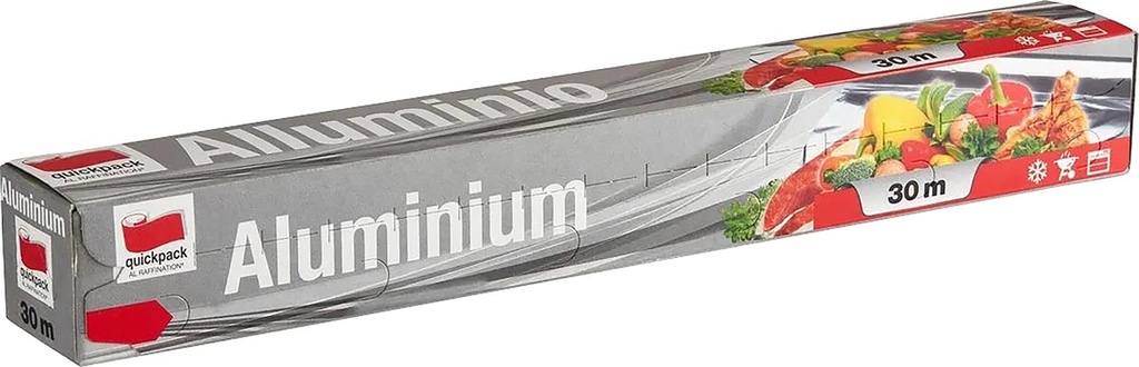 Aluminiumfolie Quickpack 30cmx30m