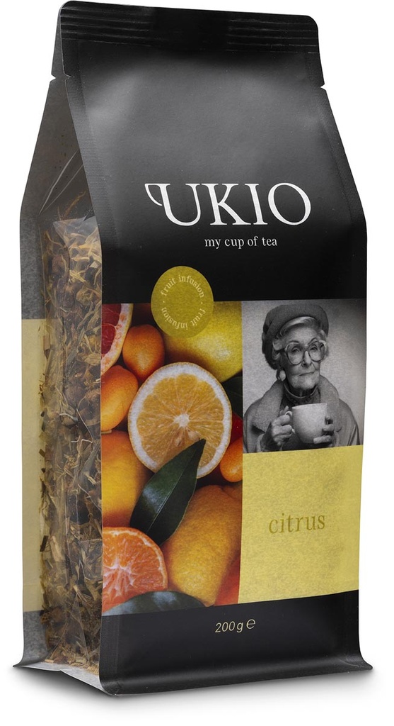 Infusie Ukio Citrus losse kruiden pak 200g
