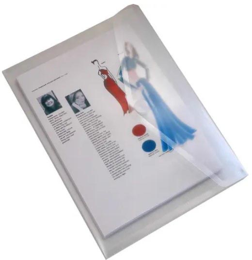 Documentmap PP A5 velcro sluiting transparant (10)