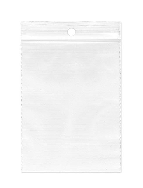 Gripsealzakjes LDPE 350x450mm 50µ met ophanggat (1000)