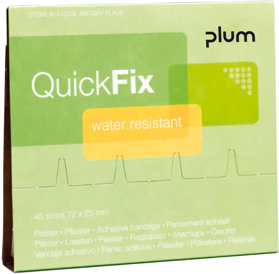 Navulling voor pleisterautomaat Plum QuickFix plastic pleisters (45)