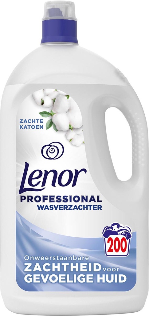 Wasverzachter Lenor Professional Soft Cotton flacon 4L