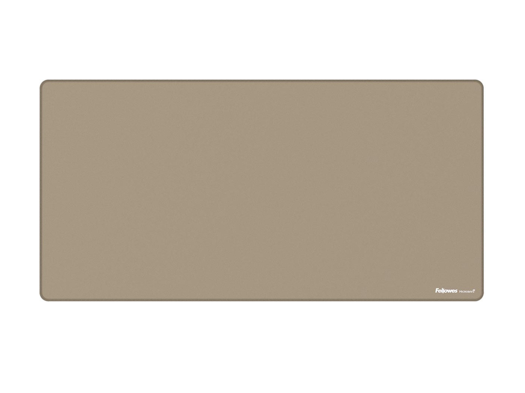 Bureauonderlegger en muismat Fellowes Breyta 80x40cm zand