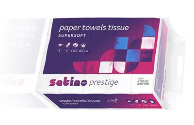 Handdoeken Satino papier Z-vouw 2 laags 24x20,6cm 150vel (25)