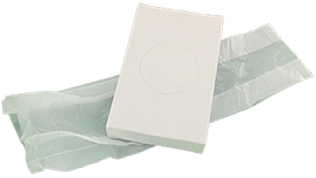 Hygiënezakjes LDPE wit (46x25)