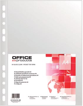 Showtas Office Products PP A4 40 micron 11-gaats gekorreld (100)