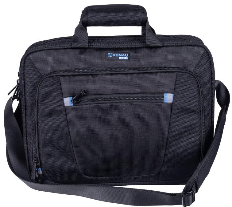 Laptoptas Zurich Donau Travel  12 l 15,6 inch zwart