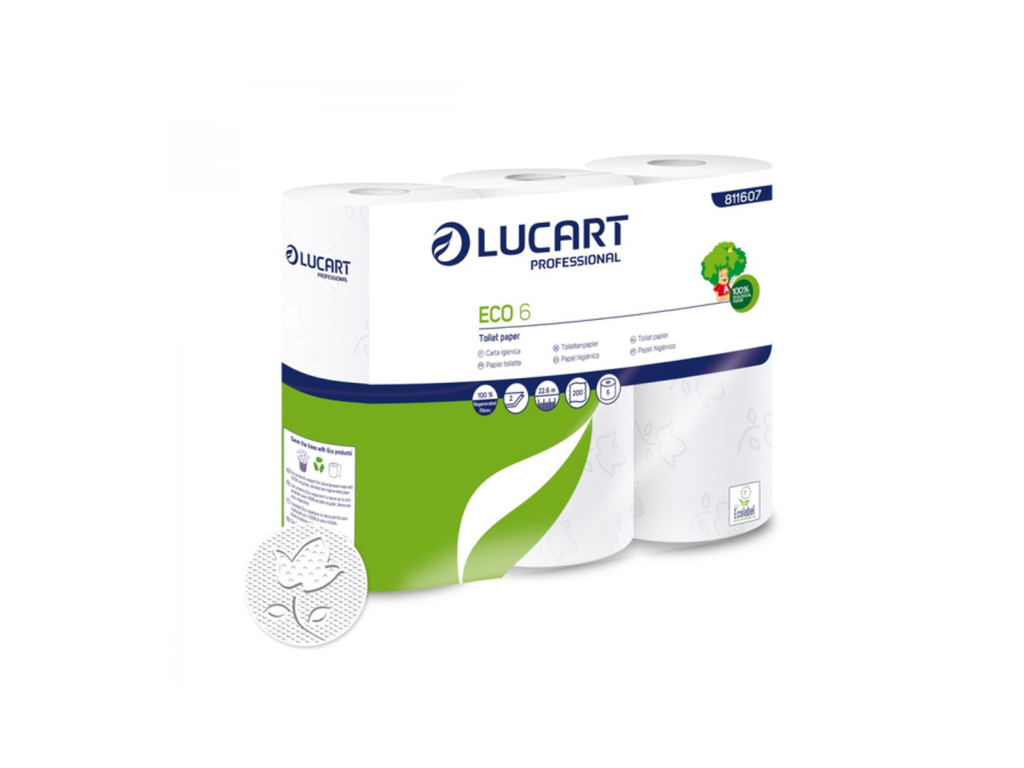 Toiletpapier Lucart Eco 2-laags 200v (96)