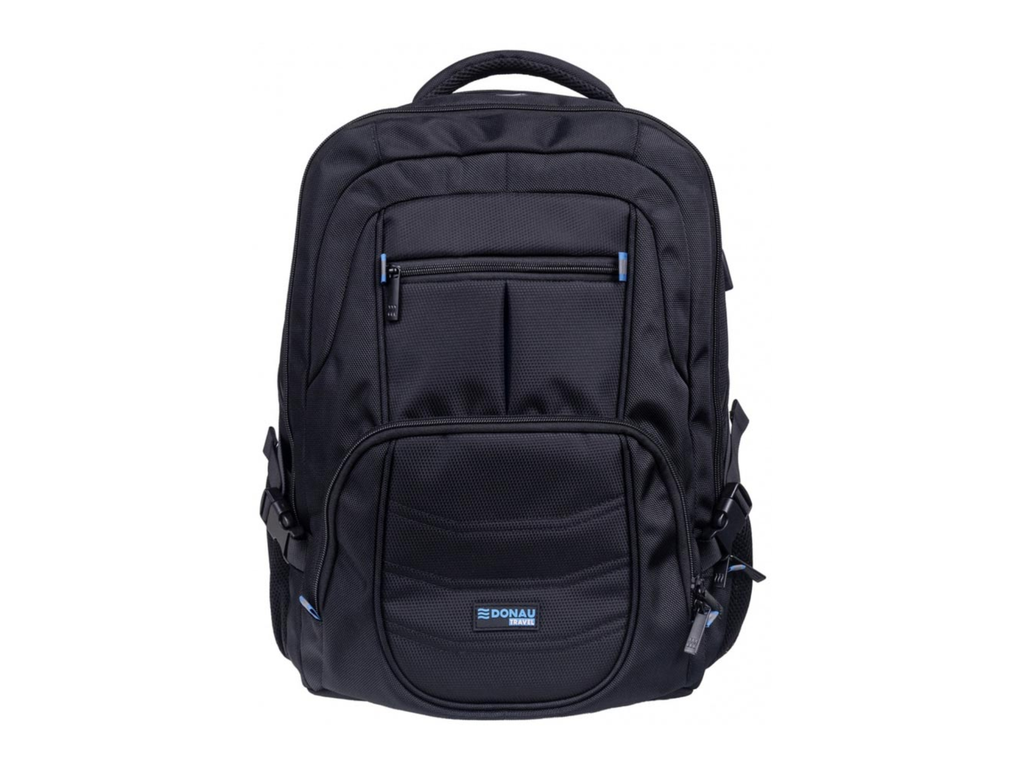  Rugzak AmsterdamDonau Travel 35 l 17 inch zwart