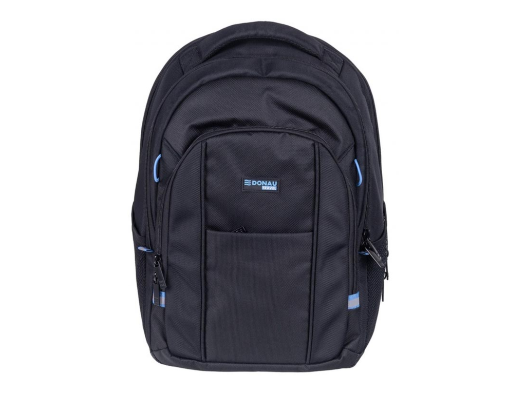  Rugzak Paris Donau Travel 30 l  15,6 inch zwart