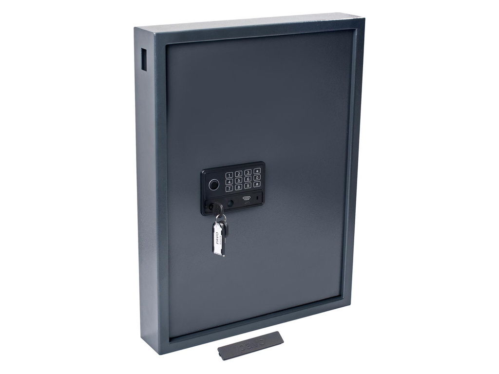 Sleutelkast Pavo Magnettag voor 50 sleutelhangers donkergrijs