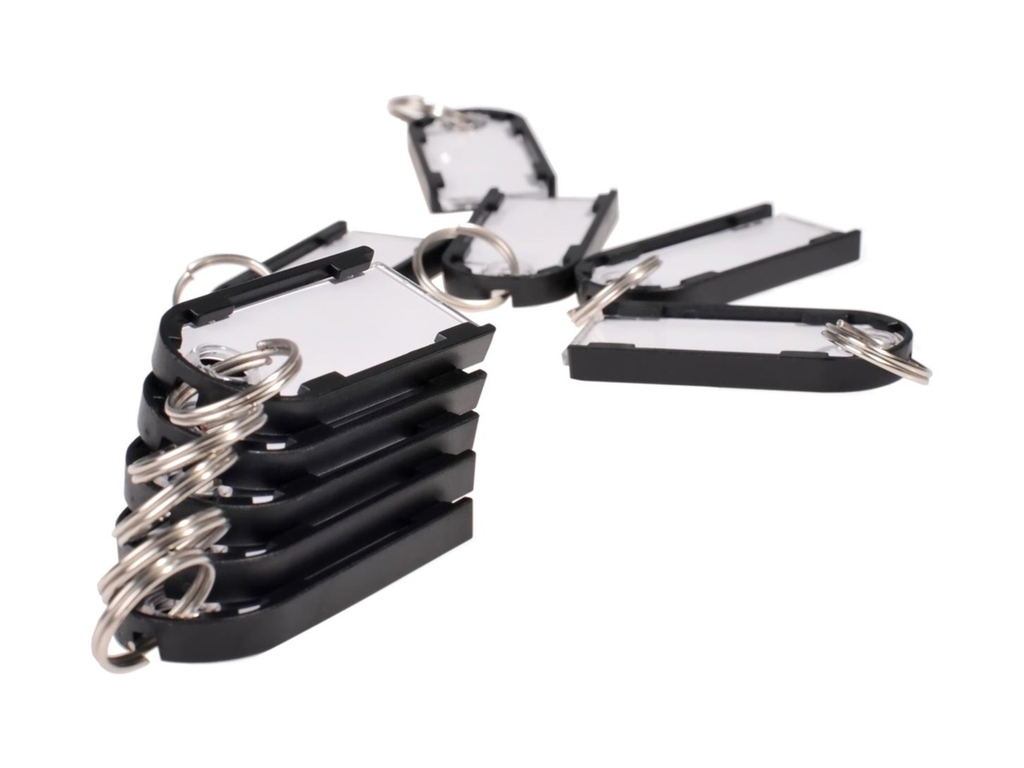 Sleutelhanger Pavo Magnettag  zwart  (10)