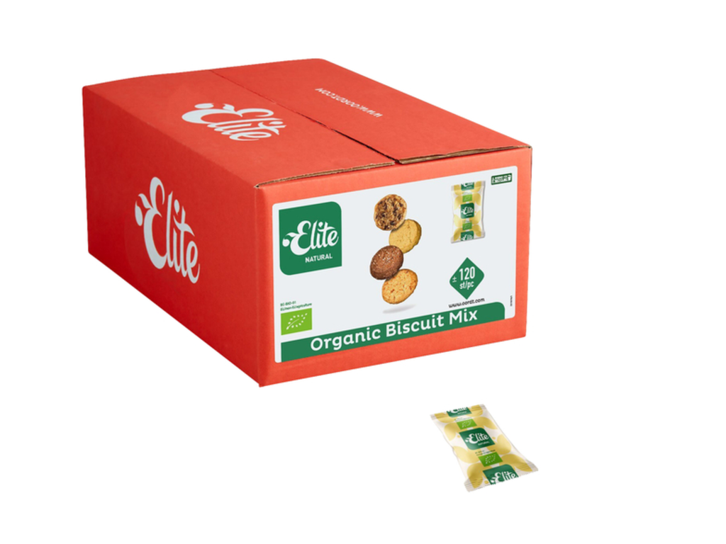 Koekjes Elite Natural biologische biscuitmix (120)