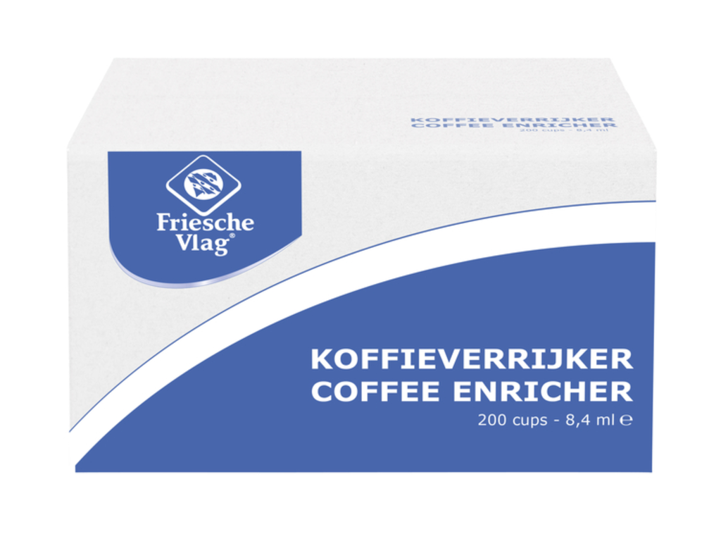 Koffiemelk Friesche Vlag aluminium cupjes 9gr (200)