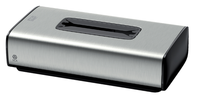 Facial tissuedispenser Tork Image Line zilver 