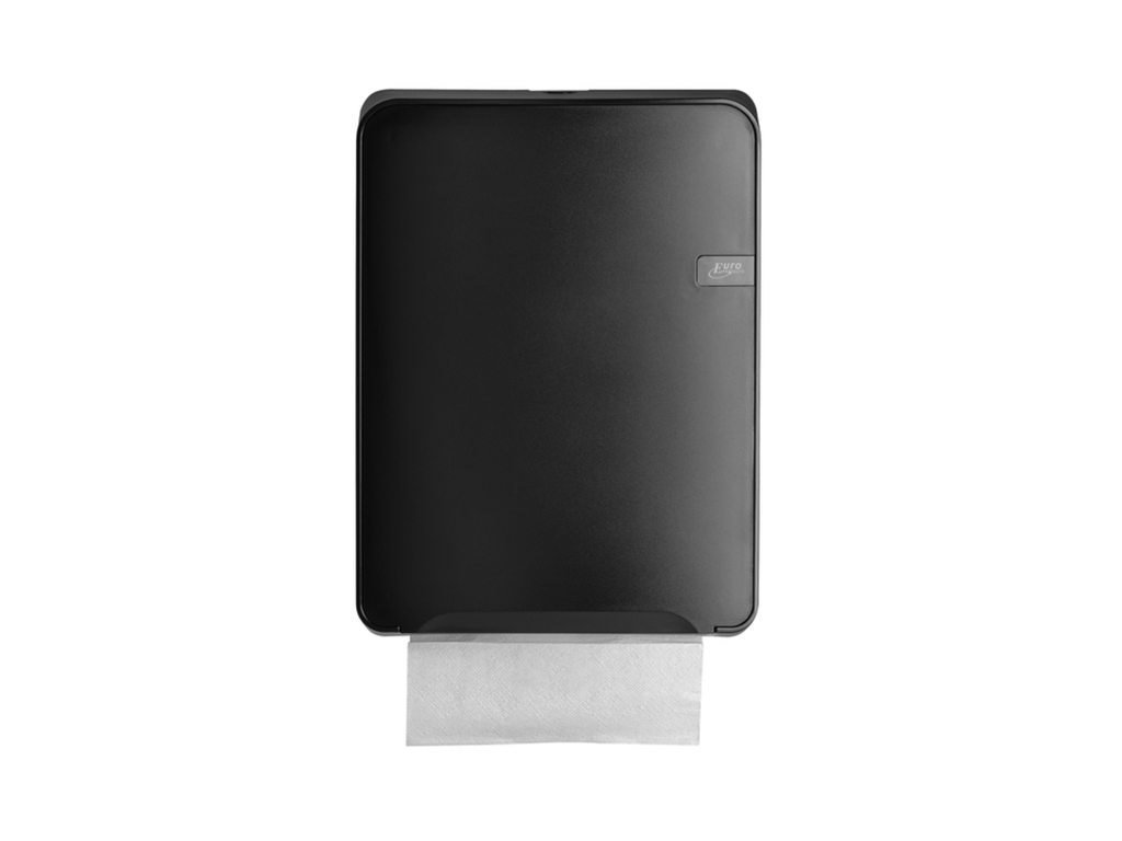 Handdoekdispenser Quartzline Q8 zwart 