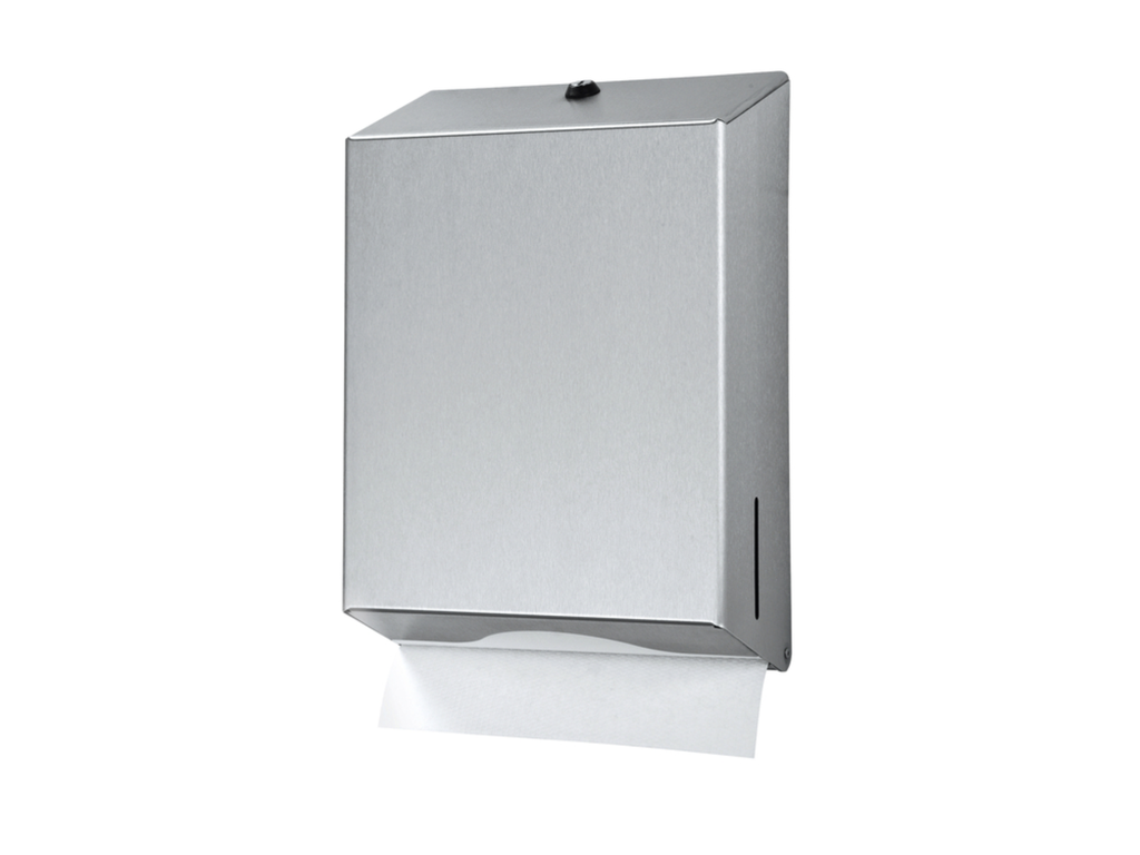 Handdoekdispenser Euro Products universeel groot zilver 