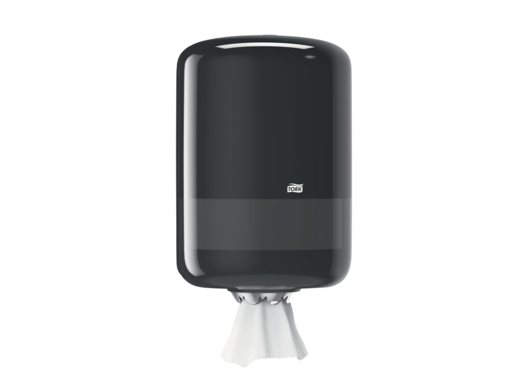 Poetspapierdispenser Tork M2 Elevation zwart 