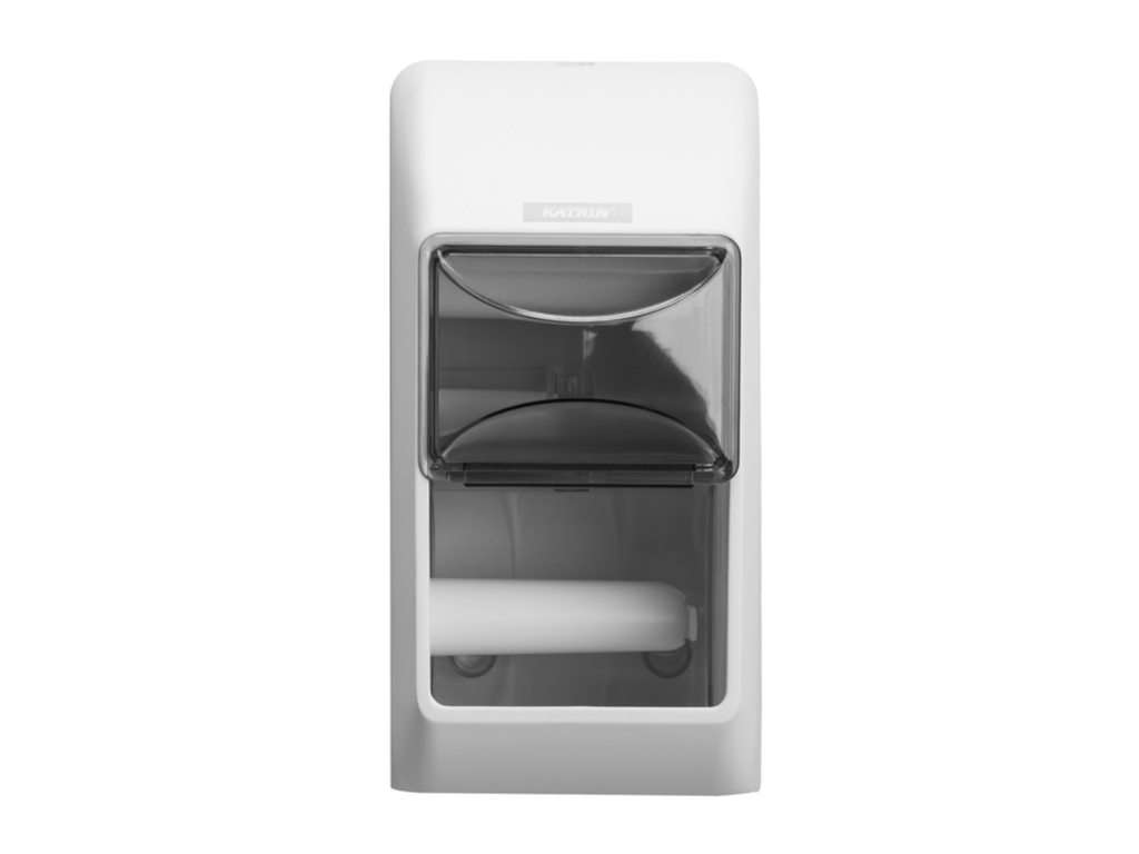 Toiletpapierdispenser Katrin duo wit 