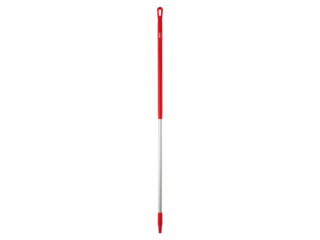 Steel Vikan ergonomic 150cm 31mm rood aluminium