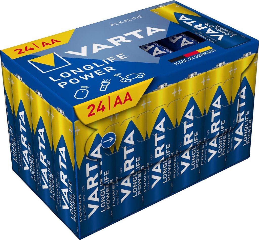 batterij Longlife Power AA Varta (24)