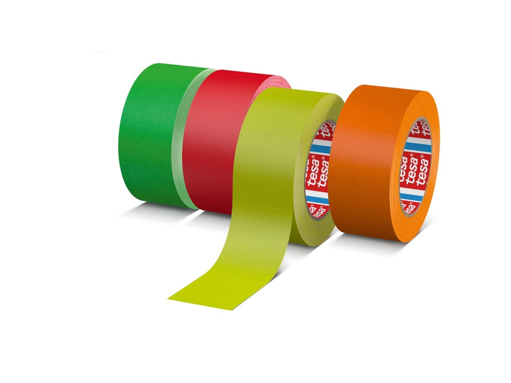 Textieltape tesa  19 mm x 25 m neon roze