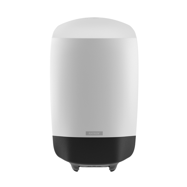 Poetspapierdispenser Katrin klein wit 