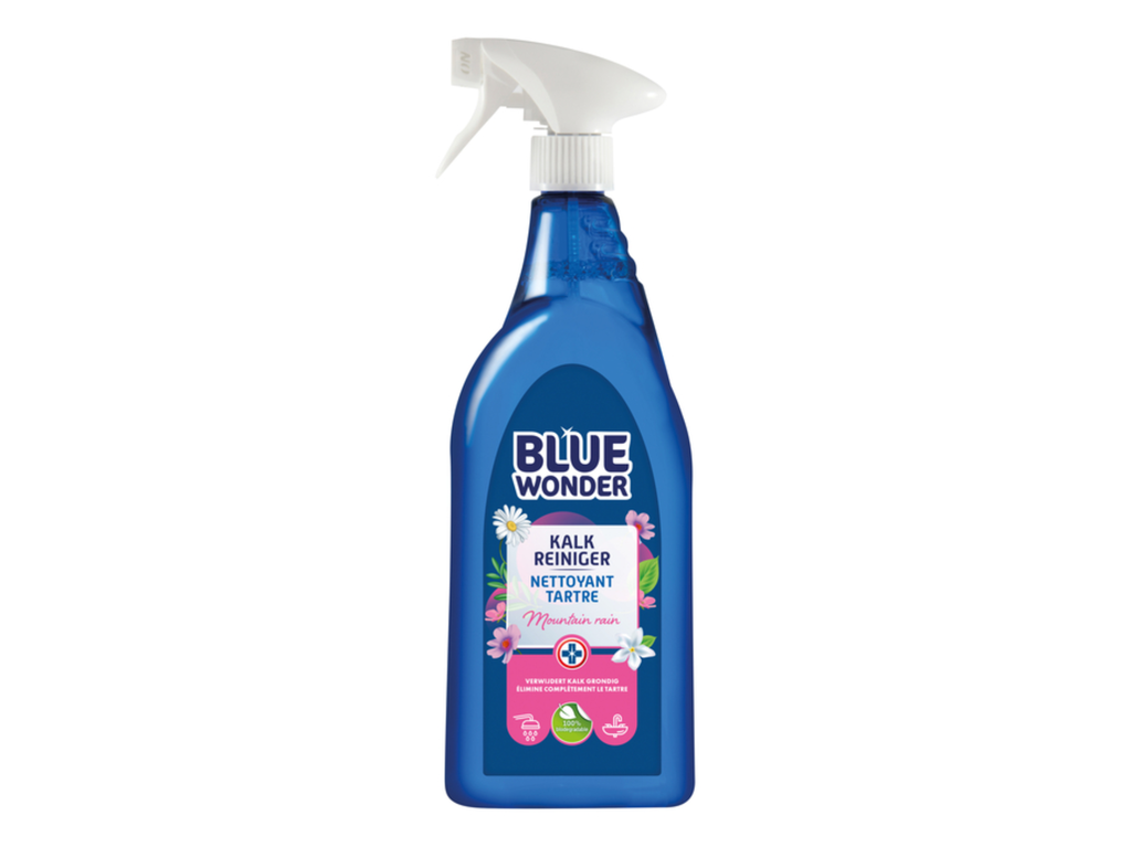 Sanitairreinger Blue Wonder Kalkreiniger spray 750ml