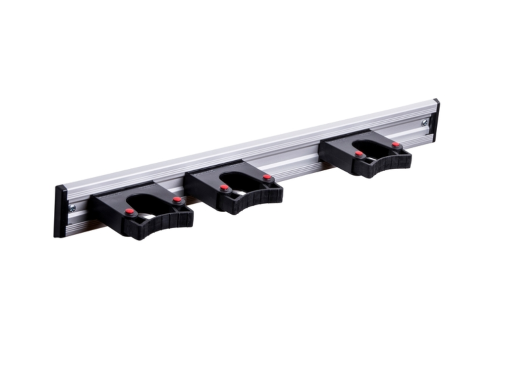 Wandhouder Toolflex met klemmen 50cm 3x ø 20/30 mm