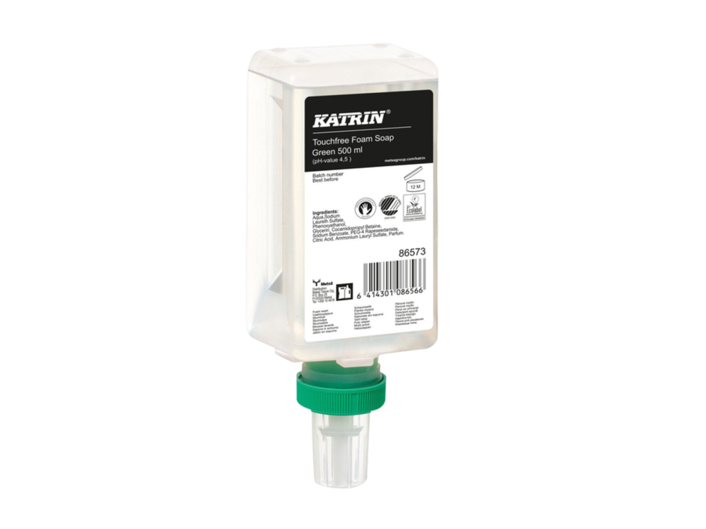 Handzeep Katrin Green schuim touchfree 500ml 