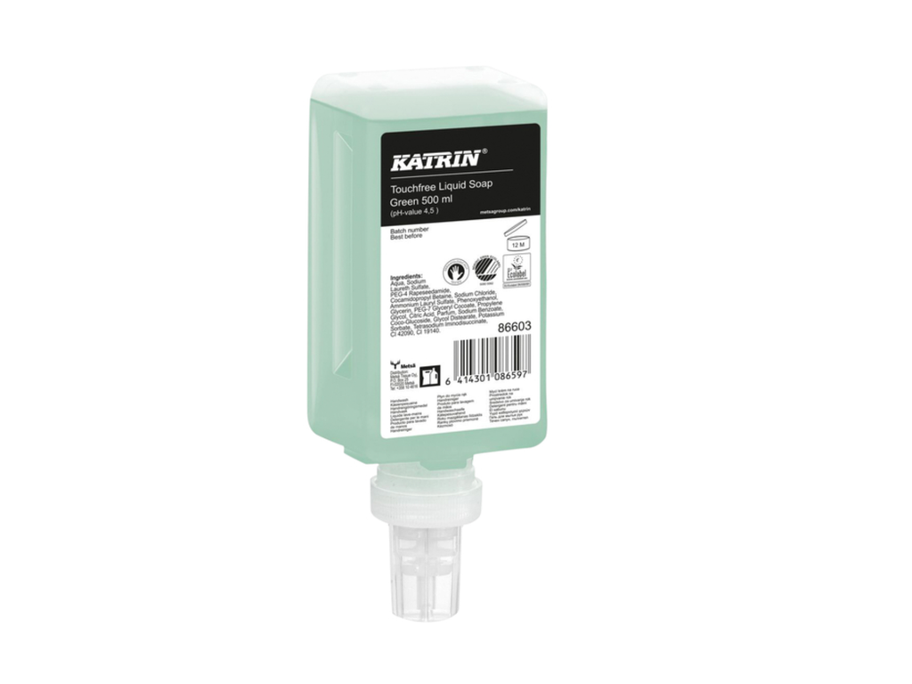 Handzeep Katrin Green vloeibaar touchfree 500ml 