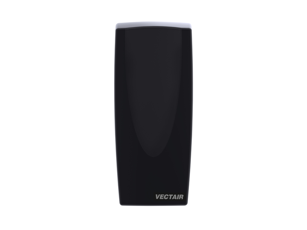 Luchtverfrisserdispenser V-Air SOLID constant zwart 