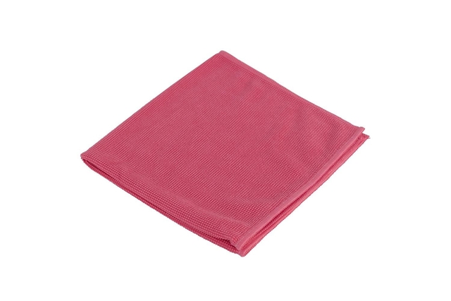 Microvezeldoek Cleaninq prof 40x40cm rood (10)