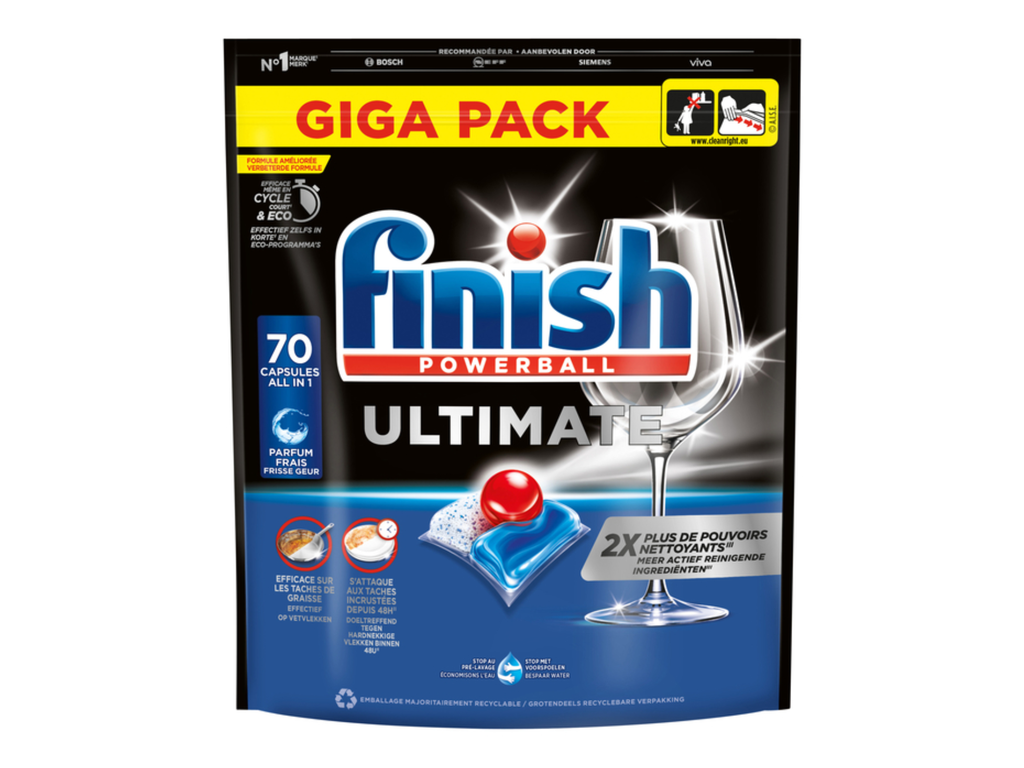 Vaatwastabletten Finish Ultimate Regular (70)