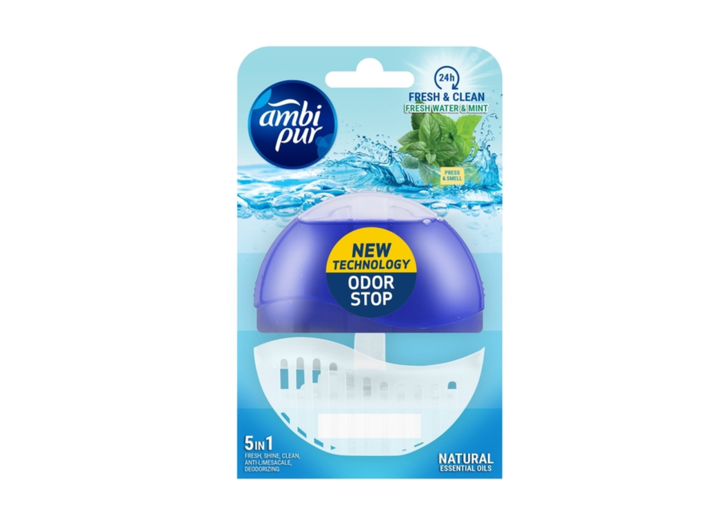 Toiletblok Starterkit Ambi Pur Fresh Water & Mint 55ml