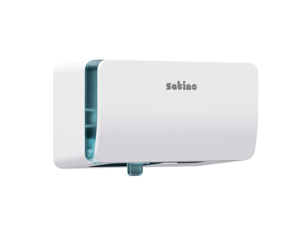 Toiletpapierdispenser Satino MT1 Hyginity duo wit 