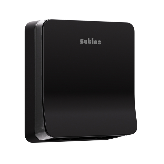 Handdoekdispenser Satino PT2 Hyginity S zwart 