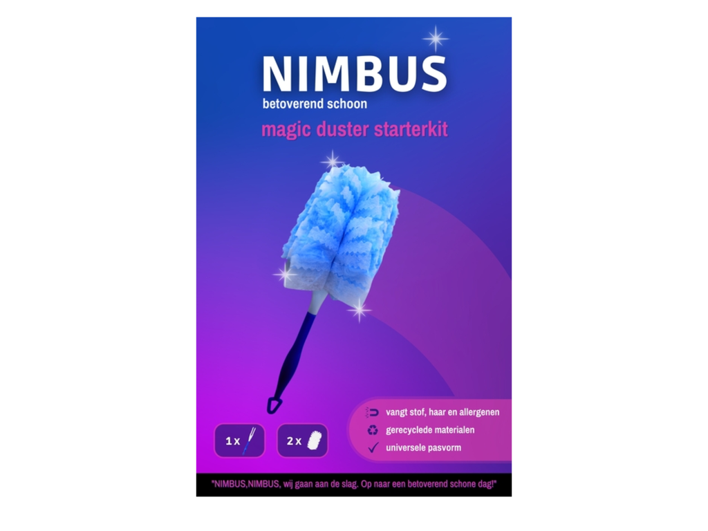 Duster Nimbus starterskit 1 houder en (2)
