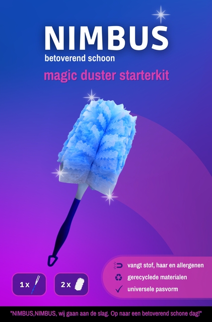 Duster Nimbus starterskit 1 houder en (2)