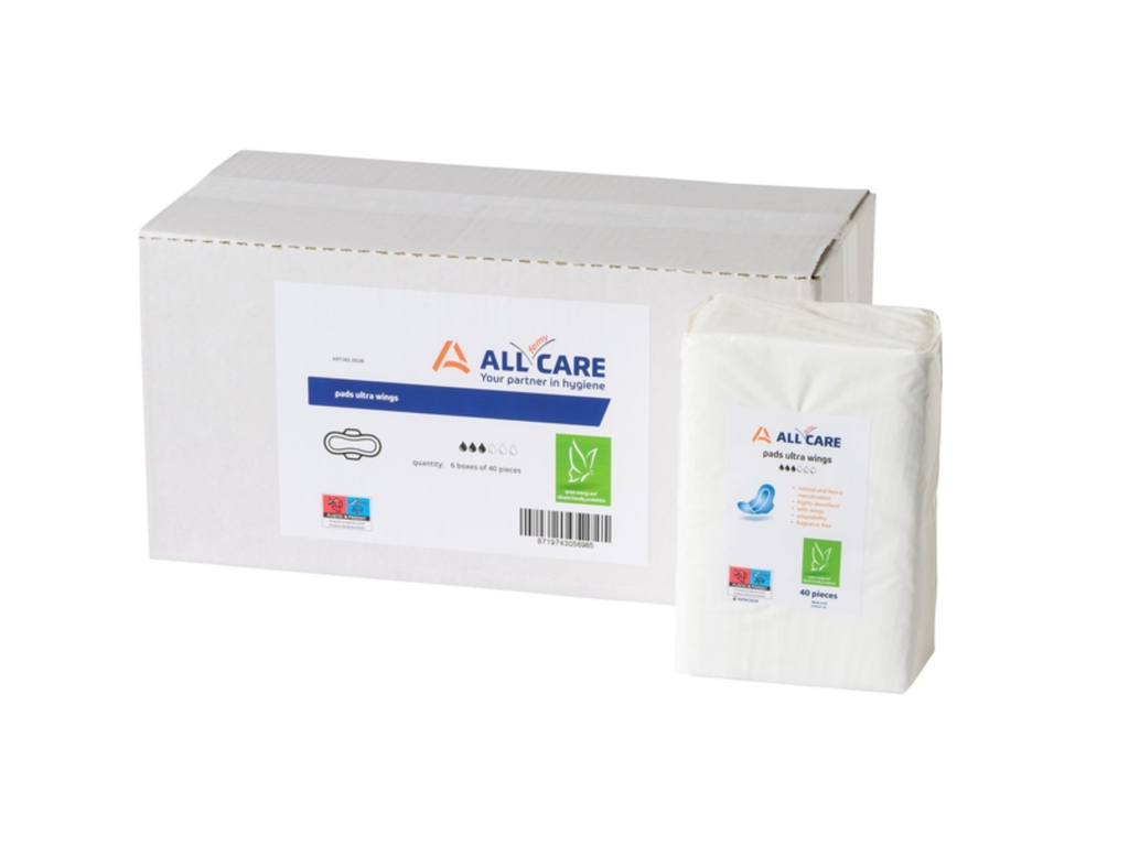 Maandverband MediQo-line Ultra Wings (6 x 40 stuks)