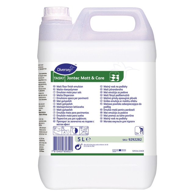 Vloeremulsie Taski Jontec Matt & Care 5 Liter