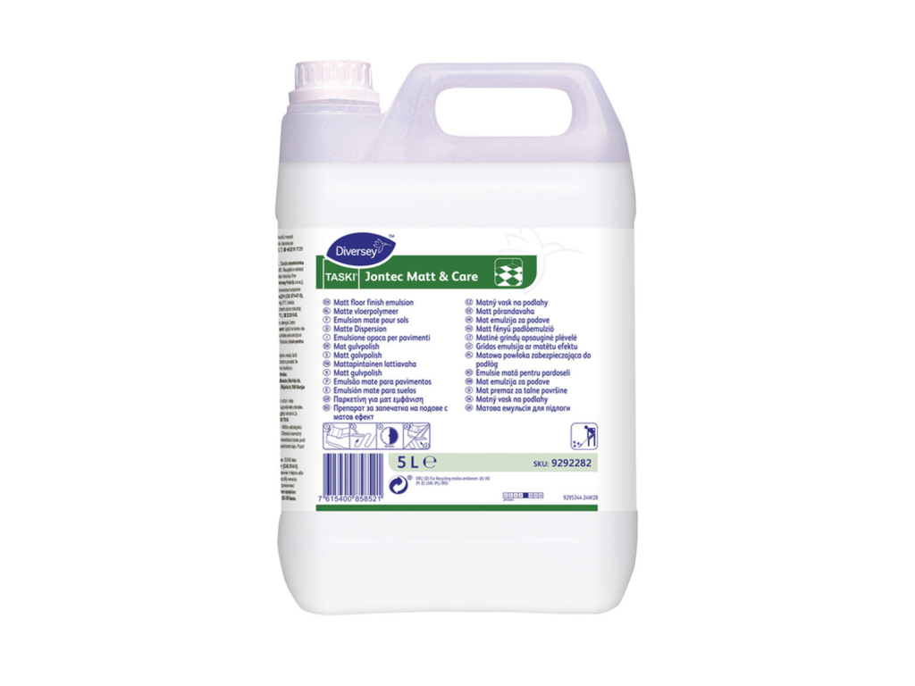 Vloeremulsie Taski Jontec Matt & Care 5 Liter