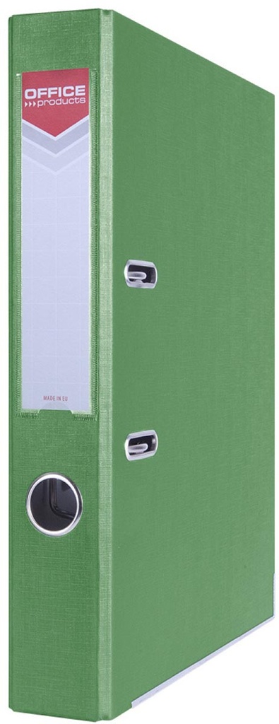 Ordner OFFICE products voor A4  uit karton rug van 5,5 cm groen