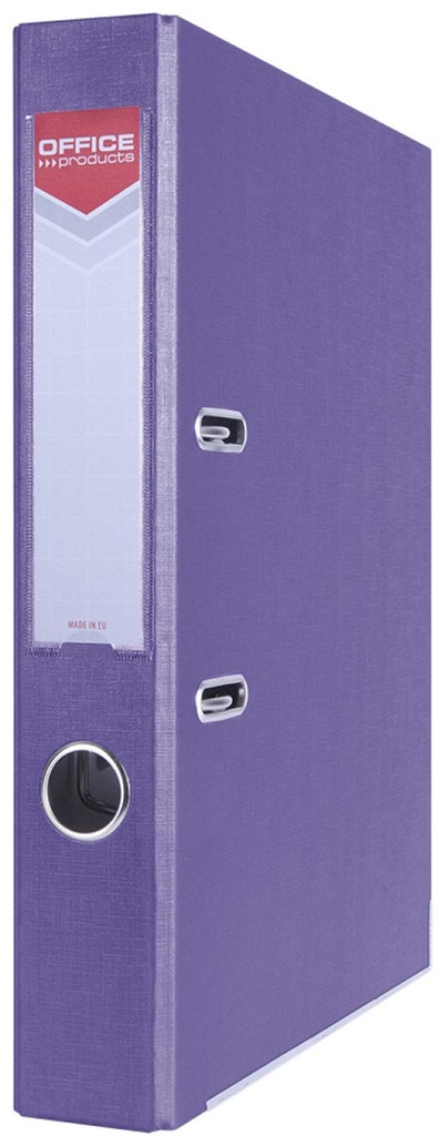 Ordner OFFICE products voor A4  uit karton rug van 5,5 cm paars