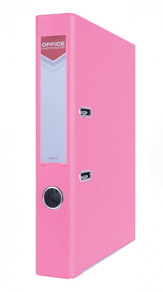 Ordner OFFICE products voor A4  uit karton rug van 5,5 cm roze