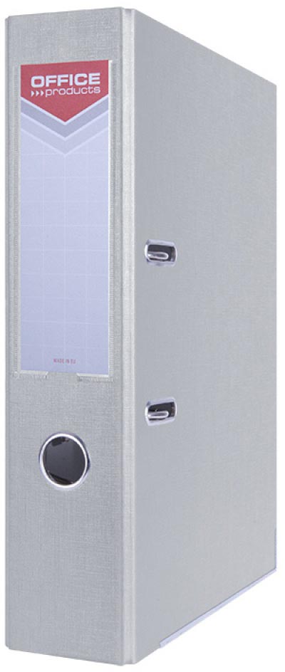 Ordner OFFICE products voor A4  uit karton rug van 7,5cm grijs