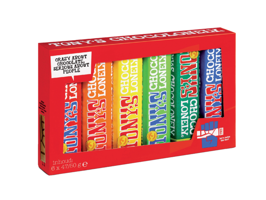 Chocolade Tony's Chocolonely Proeverijtje  47/50gr (6)
