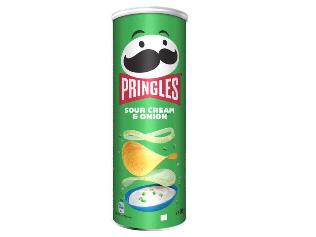 Chips Pringles sour cream onion 165gr