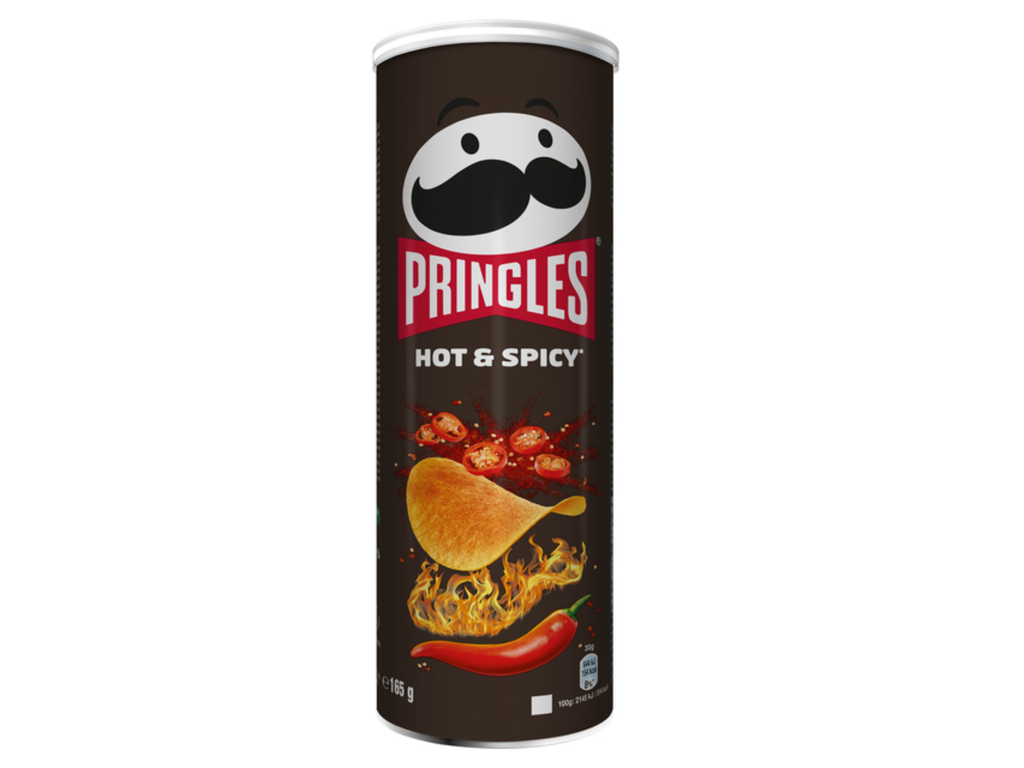 Chips Pringles hot spicy 165gr